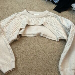 H&M cropped sweater